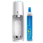 SodaStream Electric One Touch Spirit White Sparkling Water Maker Fizzy Drinks