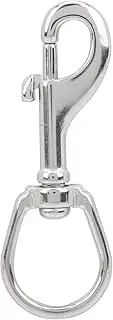 Rotating Snap Hook, 316 Stainless Steel Single Heads Snap Clips, Outdoor Activities Diving Buckle for Underwater Diving, Sports Equipment, Keychains (316 Stainless Steel 80mm)