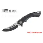 【ANGEL 精品館 】WE KNIFE BLACK TI HANDLE 雙色刃折刀 鈦柄 M390鋼