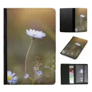 PASSPORT ITINERARY ORGANIZER|WHITE DAISY FLOWER SUNLIGHT