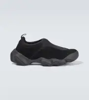 [Junya Watanabe] Junya Watanabe x Oakley Flesh suede slip-on sneakers UK 6 black