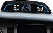 Digital HUD Display,HUD Car High-Definition Display | HUD Digital Gauges with Adaptive Sensing Light, High-Definition Screen, Over Alarm Dobooo