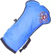TWO Cool Head Beach Pillows Pool Version Water-Filled Blue Swimming 22" x 13"