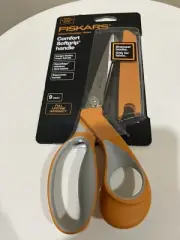 Fiskars 181950 RazorEdge Softgrip Fabric Scissors 9"-