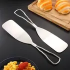 Stainless Steel Steak Spatula Silver Cooking Shovel Cake Spatula Fried Fish