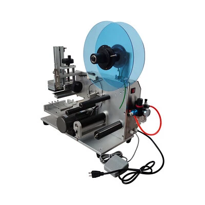 110V LT60 Semi-automatic Plane Labeling Machine 10 ~ 120mm
