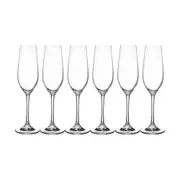 6PK Maxwell & Williams Manhattan Flute High Quality Glasses - 230ml
