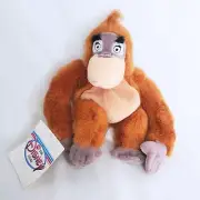 RETIRED Disney Plush Beanie 8" KING LOUIE Orangutan From The Jungle Book NWT