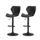 Set Of 2 Bar Stools Kitchen Chairs Metal Barstool Swivel Frawley