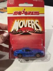 MAJORETTE - MOVERS #229 ASTON MARTIN DB 7 - BLUE - DIECAST - MOC