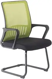 Stable Comfortable Household Computer Chair，Fashion Ergonomics Office Chair，Thick Cushion and Breathable Mesh Compartment Desk Chair Mobile