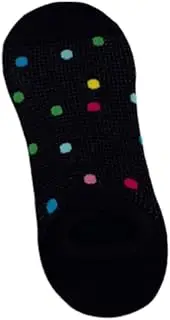 [Xiao Hua] 10 Pairs No Show Socks Womens - Non Slip Low Cut Ankle - Invisible Liner Socks for Casual & Formal Wear - Soft & Stretchable,Black A, Black a, One Size