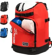 Ski Boot Bag - 50L Ski Boot Travel Backpack Waterproof Snowboard Boot Backpac...