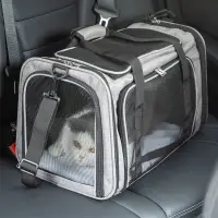 在飛比找樂天市場購物網優惠-寵物外出後背包太空艙 貓貓外出包便攜狗背包寵物包泰迪袋比熊出