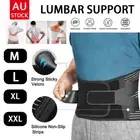 Therapy Lumbar Lower Back Brace Support Belt Sciatica Pain Relief Posture Unisex