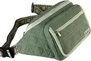 Small Diaper Bag with Changing Pad, Cross Body Diaper Bag with Wipes Pocket, Women Fanny Pack Diaper Bag/Waist Bag