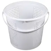Portable Trash Can Office Bucket Hollow Waste Basket Student Household