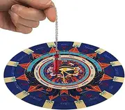 Pendulum Board Mat | Decision Maker Pendulum Mat,Dowsing Divination Mousepad 8.5 Inch, Round Shape Astrology Pendulum Pad for Party Board Game