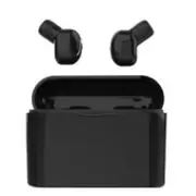M2T-Sj Tws Bluetooth 5.0 Wireless Bluetooth Earphone With Magnetic Charging Box Support Two-Way Conversation and Chinese And English Voice Switch and Power Bank(Black)