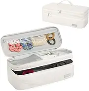 Double-Layer Travel Carrying Case,shark flexstyle carrying case for Revlon One-Step Hair Dryer/Hot Tools/Volumizer/Styler Compatible with Shark FlexStyle Attachment (Bag Only)