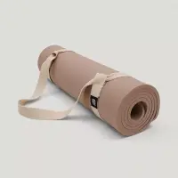 在飛比找博客來優惠-QMAT 10mm厚瑜珈墊 台灣製 附贈瑜珈繩揹帶及收納拉鍊