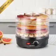 Food Dehydrator, 5 Trays 245W Electric Dehydrators Dryer Machine Oven Jerky Yogu