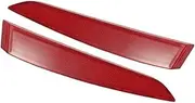 Rear Bumper Reflector, 1 Pair Rear Bumper Reflective Marker Lamp Light Reflector, for Hyundai, Accent 2018-2022, Red 92405H5000 92406H5000 Rear Bumper Reflector
