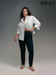 Rinse Blue Super Soft Skinny Hourglass Jeans (N80550) | $49