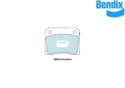 Bendix Brake Pad General CT For Jensen Interceptor 71-73 SP 7.2 CP DB521 GCT