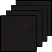 BENECREAT 38 x 38 cm Square Air Conditioner Filter, Replacement Activated Carbon Air Filter Sponge Sheet, 6 mm Thick