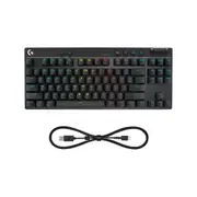 Logitech G PRO X TKL RAPID Gaming Keyboard (Magnetic Switches) (Black)