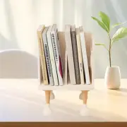Desktop Bookshelf Organizer Creative Decorative Bookcase for Books Dorm Desk