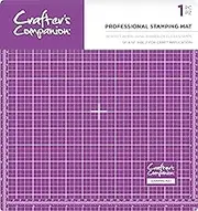 Crafters Companion Crafter's Companion-12 x 12" Professional Stamping Mat, 12"x12", Purple