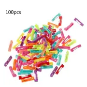 100x Scarf Label Pin Mixed Safety Pin Brooch Safety Locking Baby Cloth Nappy Pin