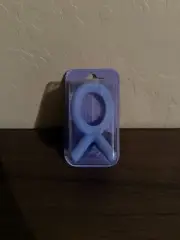 Comotomo Blue Silicone Baby Teether Toy