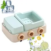 Homemade Popsicle Molds,Ice Cream Tray with 6 Cavities | Soft 6-Cell Freezing Candy Making Supply for Clay, Chocolate, Gum, Paste