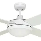 Martec Lifestyle 52" (1320mm) Indoor AC Ceiling Fan with 2 x E27 Light