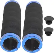 Kisangel 1 Pair Mountain Bike Handlebar Cover Cruiser Bike Grips Grips Mountain Cycling Handlebar Covers Anti Mount Riding Bicycle Handle Cycling Ergonomic Handle Foam Blue