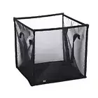 Laundry Bag Exquisite Foldable Dirty Clothes Storage Basket Mesh