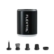 Outdoor Mini Camping Pump With Lamp For Sleeping Pad Black Pump