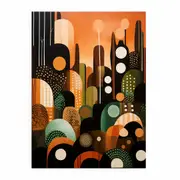 Bronze Vibes Canvas Print