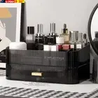 Makeup Organiser Storage Drawers, Stackable Skincare Cosmetic Organizer Acrylic