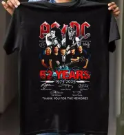 AC-DC PWR UP Tour 2025 52 Years Anniversary T-Shirt
