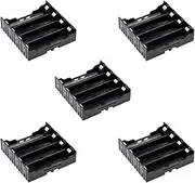 5PCS 18650 1 2 3 4 Slot DIY Battery Box Battery Holder with Cable 1 2 3 4 Sections (4 Section)