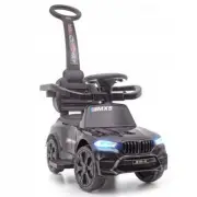 4in1 Push Car Kids Ride on Stroller Toddler Sliding Walking Cars *BLACK*