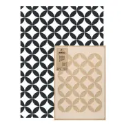MOROCCAN reusable PLASTIC Wall STENCIL Template 25.6"x37.4" Allover RABAT