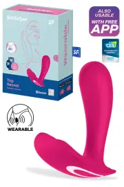Satisfyer 4.3" Top Secret Wearable G Spot Vibrator