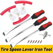 Tire Spoon Lever Iron Tool Kits For Motorcycle Bike With Wheel Rim Protector