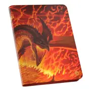 Ultimate Guard Zipfolio 360 XenoSkin Binder - Magic MTG Tarkir Dragonstorm - Magmatic Hellkite