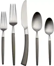 Oneida Adjacent Midnight 20 Pc Set Service For 4